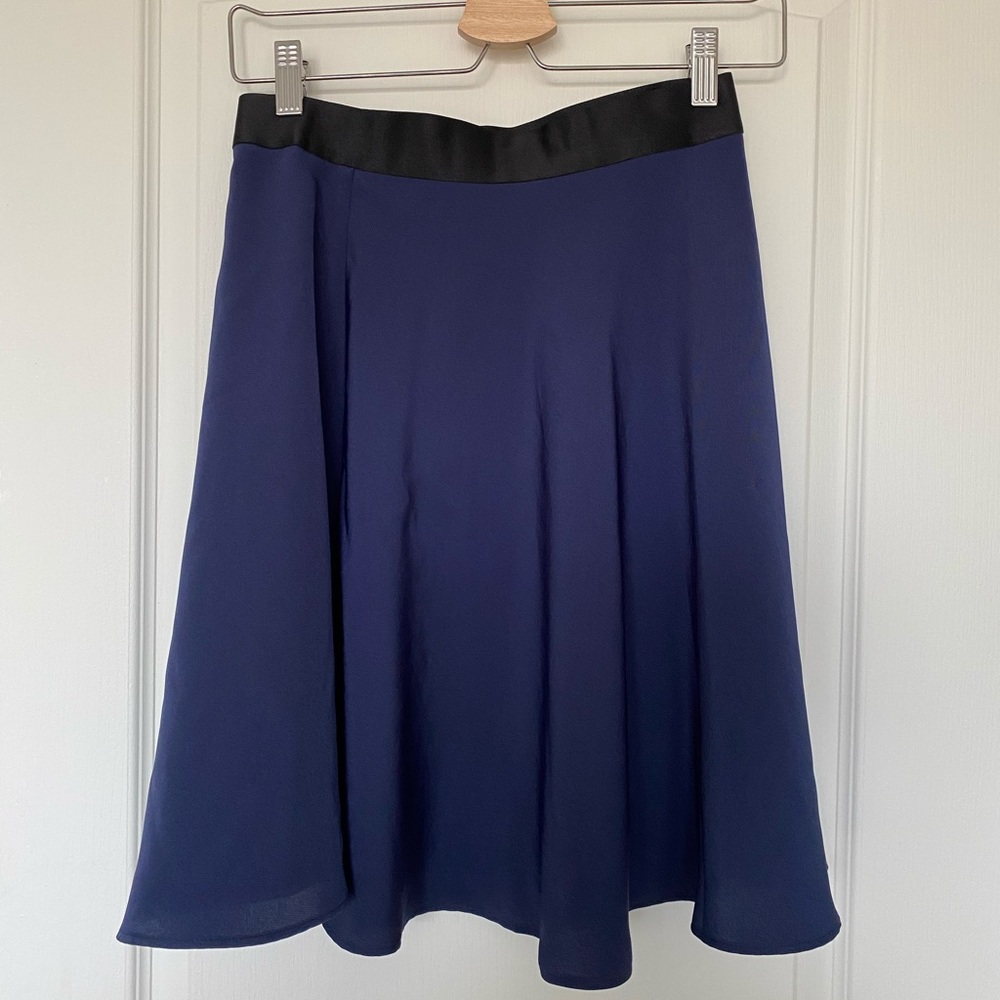 3.1 Phillip Lim for Target navy swing skirt